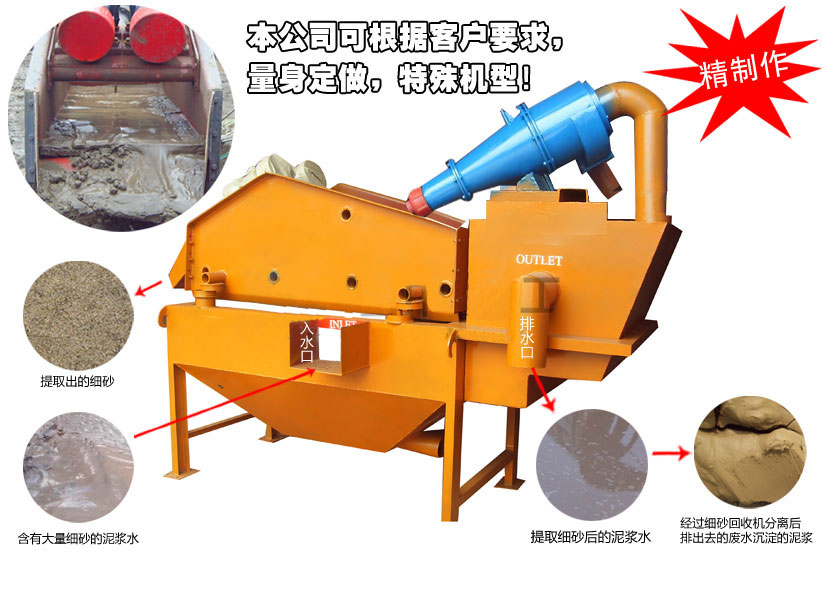 堅石機械專業(yè)生產(chǎn)細沙回收機廠家